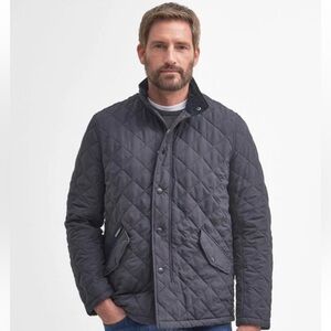 Barbour Shoveler Jacket- Size L Navy